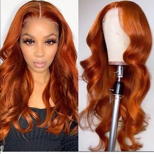 Ginger  Orange lace wig